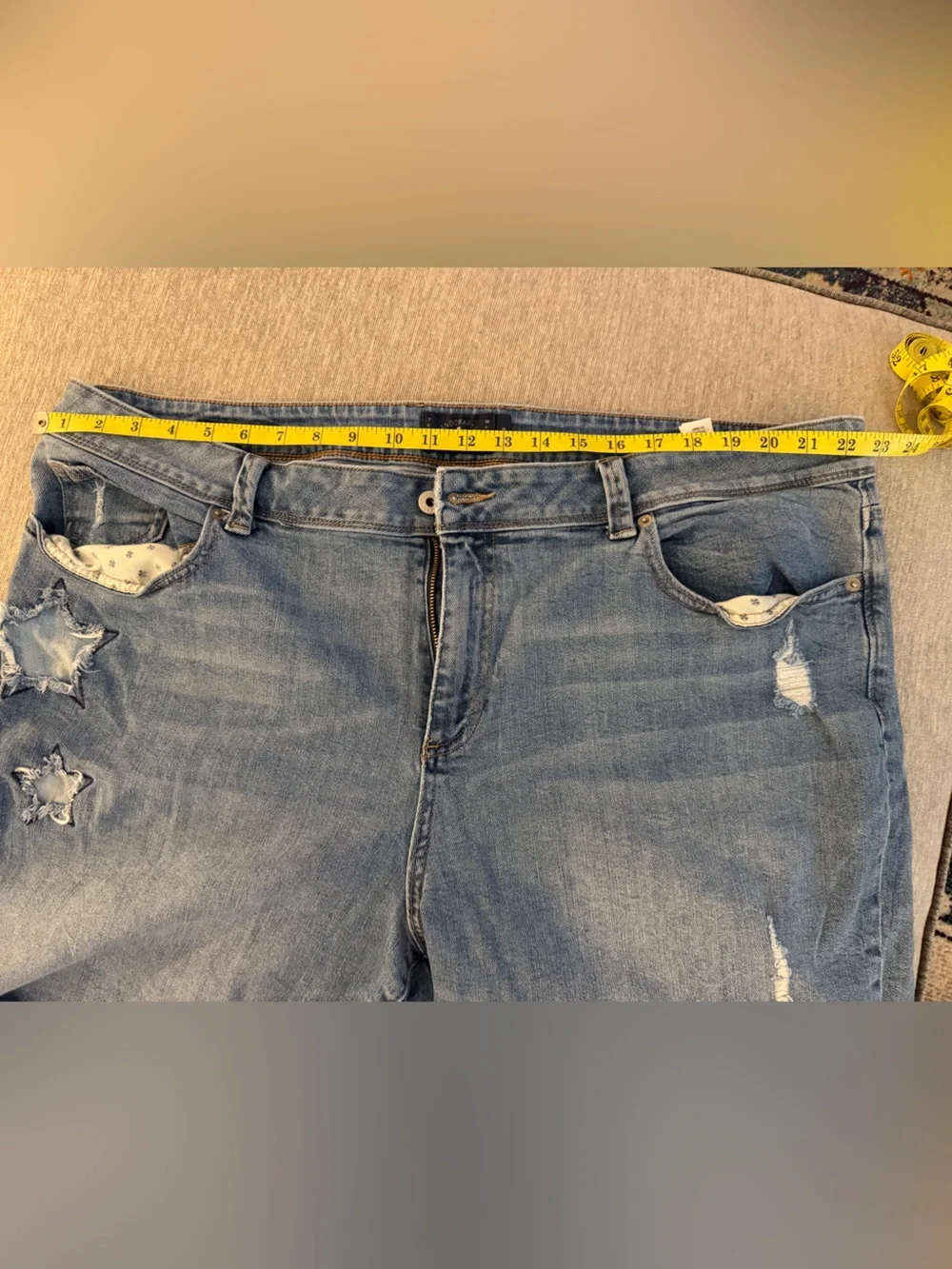 Lucky Brand Ginger Star Jean Short Size 22W